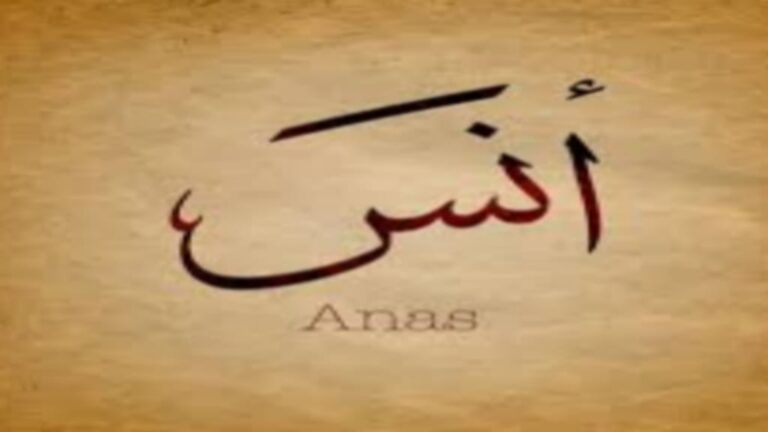 أنس.. اسم تفيض به الأرواح سكينة وطمأنينة